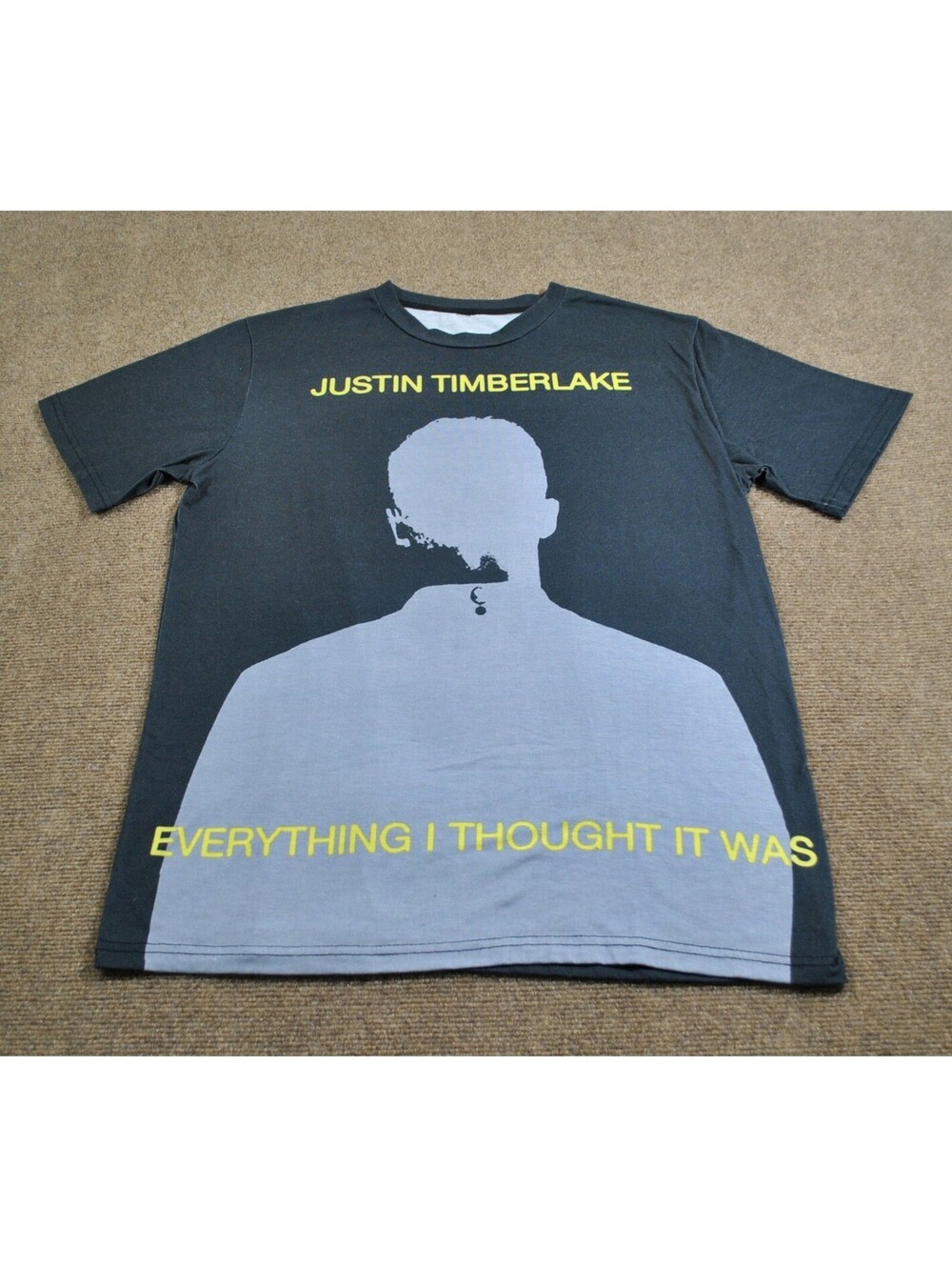 Justin Timberlake 2024 The Forget Tomorrow World Tour Band NSYNC Shirt Large